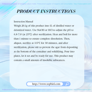 <span class=keywords><strong>Agar</strong></span> ATYP Utilizado <span class=keywords><strong>para</strong></span> Cultivar <span class=keywords><strong>Bacterias</strong></span> Fotosintéticas - Product Image 4