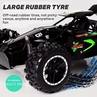 1:18 Mini RC Racing Off-Road Monster Truck 2.4Ghz Remote Control 15KM/H Drift Perlu Perakitan Charger Mainan Balap untuk Anak Laki-Laki