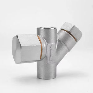 WZ بوصة ، مصيدة خيط داخلي من الفولاذ المقاوم للصدأ ، مصيدة حرارية من النوع Y - Product Image 3