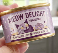 Étiquettes d'emballage personnalisées en rouleau, autocollants promotionnels imperméables, autocollants décoratifs imprimés sur mesure, étiquettes de logo pour aliments pour animaux de compagnie