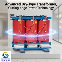 Autotransformateur toroïdal monophasé de type sec Hongda SCB10/11, 400 kVA, entrée 10 kV/35 kV, sortie 220 V/400 V/110 V, 50/60 Hz