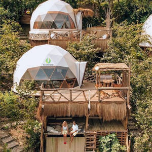 <span class=keywords><strong>เต็นท์</strong></span>แกลมปิ้งสุดหรูในบัลแกเรียพร้อมห้องน้ำและเครื่องปรับอากาศ รุ่น Solid <span class=keywords><strong>Naturehike</strong></span> Geodesic Wood Boteen - Product Image 5