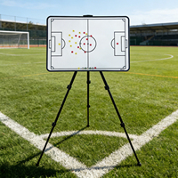 Tableau Tactique de Football pour Entraînement et Enseignement des Entraîneurs - Effaçable par Absorption Magnétique