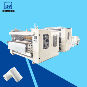 Full Automatic Kitchen Towel and Toilet Tissue Paper Roll Making Machine 2000B Toilet Paper Rewinding Machine