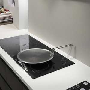 Padella Tawa Moderna in Metallo Triplo Strato con Rivestimento <span class=keywords><strong>Antiaderente</strong></span> in Ceramica, Design Ecologico Adatto al <span class=keywords><strong>Forno</strong></span>, per Fornelli a Gas e a Induzione, Portatile e Resistente - Product Image 4