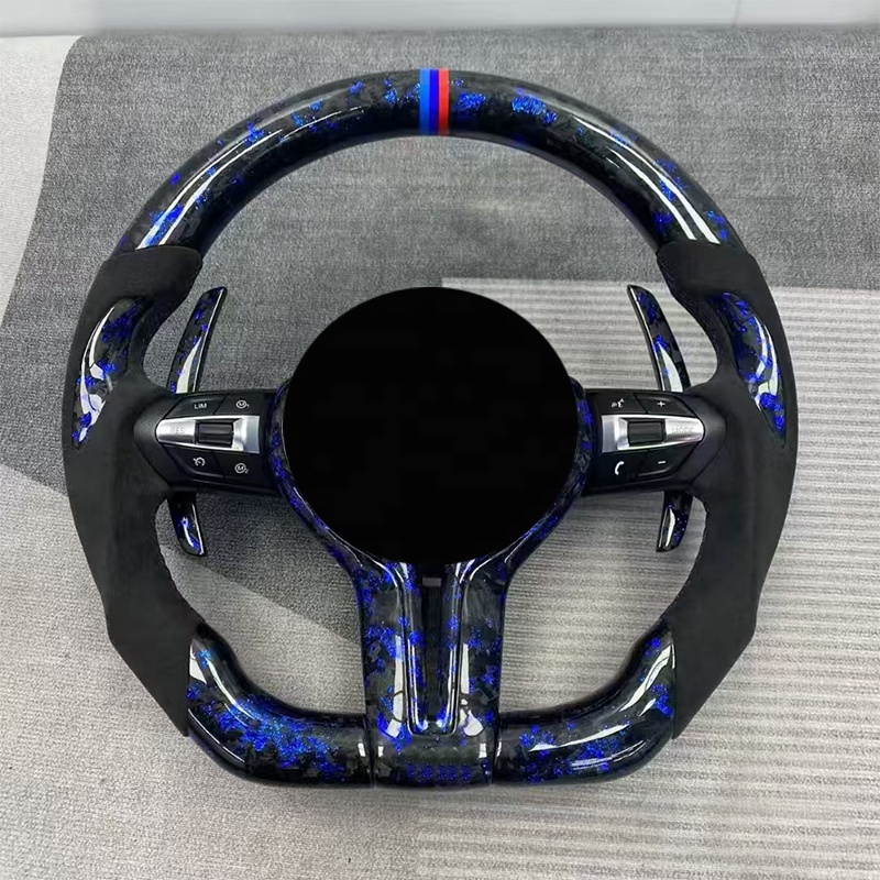 Forged Carbon Fiber Car Steering Wheel Cover Set for BMW E92 - Innovagear Technology