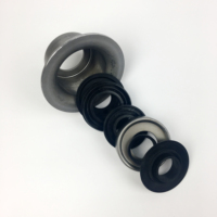 Rouleau de convoyeur en acier TKIII305-114, rouleau porteur, rouleau d'impact, pièces de roulement 6305, OEM personnalisé