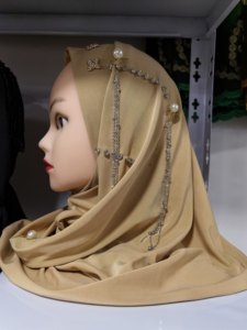 <span class=keywords><strong>Bonnet</strong></span> Hijab <span class=keywords><strong>Turban</strong></span> Élégant à Motif Floral pour <span class=keywords><strong>Femme</strong></span>, en Polyester Durable et Respirant, Qualité Supérieure, Toutes Saisons - Product Image 4