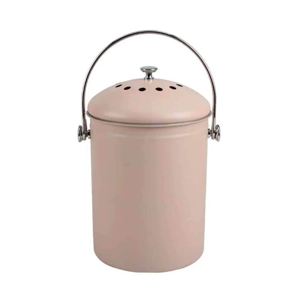 1.3 Gallon with Carrying Handle Easy to Clean Compost Bin