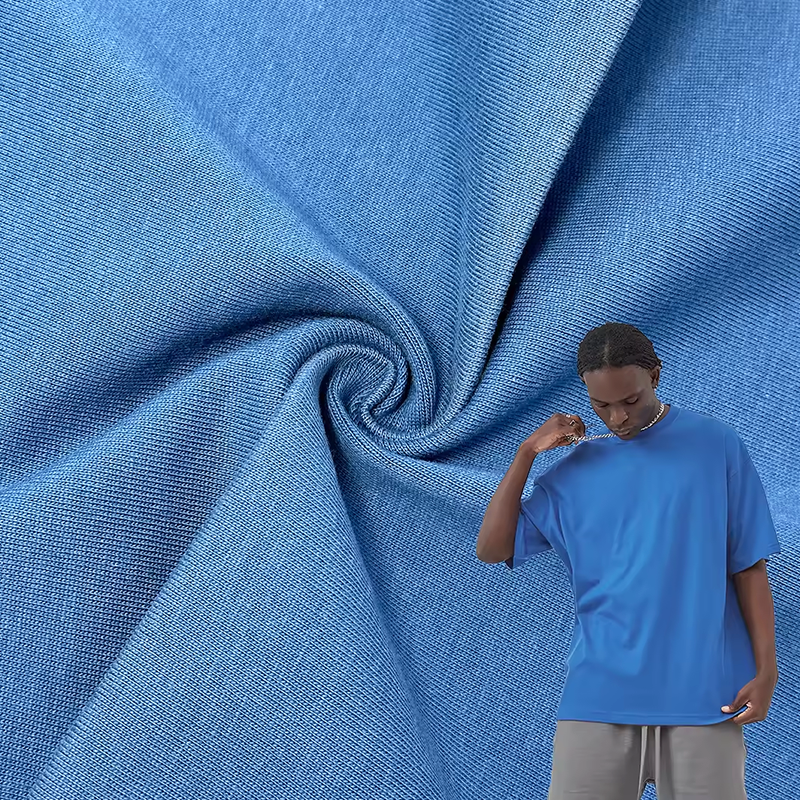 Single Jersey T Shirt Fabric Nylon Knitted Single Jersey Fabric
