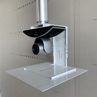 Équipement de présentation de bureau, projecteur électrique motorisé à montage caché au plafond, système d'arrêt