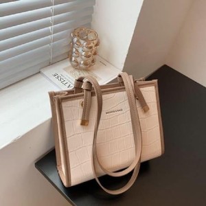 Sac fourre-tout léopard en PU effet <span class=keywords><strong>croco</strong></span> pour femme, personnalisable OEM, design européen et américain, fermeture éclair avec doublure en polyester - Product Image 2