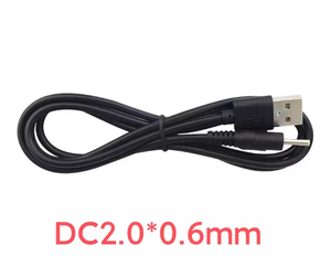 Cabo USB Tipo-A Masculino para Câmera com Conector Redondo DC 5V, Cabo de Dados 2.0*06mm 2.5*037mm 3.5*1.35mm 4.0*1.7mm - Product Image 3