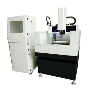 High quality whole cast iron small size cnc router 4040 in metal for dsp controller