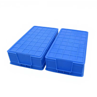 Caisses en plastique pour légumes en gros d'usine, boîtes de rangement empilables, conteneurs en plastique personnalisés pour fruits et stockage en usine