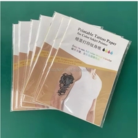 2024 autocollants de tatouage les plus populaires pour femmes hommes taille du corps étanche faux papier de tatouage Laser