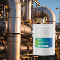 Finition acrylique à base d'eau de qualité industrielle GM-XF-6 pour les tôles métalliques, les toits et les clôtures. Résiste à la corrosion