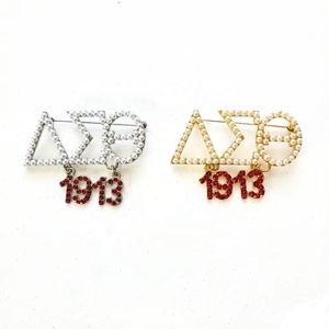 Spilla da bavero personalizzata DST Fortitude 1913 Pearl Round Crest High Shoe Pyramid Mix - Product Image 4