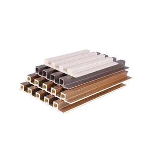 Échantillons de panneaux muraux en <span class=keywords><strong>bois</strong></span> WPC pour <span class=keywords><strong>décoration</strong></span> intérieure, panneaux muraux cannelés, alternative au <span class=keywords><strong>bois</strong></span> décoratif, panneau mural WPC - Product Image 4