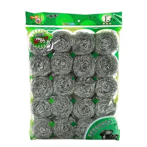 Stainless steel wire balls Cleaning balls kitchen sponge appliances Cleaning brushes sponges cleaning stainless steel balls