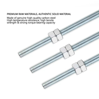 Zinc Plated Threaded Rod Grade 8.8 DIN975 All Thread Rod Carbon Steel M5-M48 Electro Galvanized Stud Bar for Structural Fixing