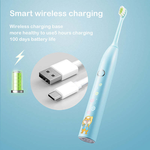 OEM/ODM Nouveau modèle 2026 Brosse à dents électrique sonique pour enfants, design portable en carton, IPX7 - Product Image 3