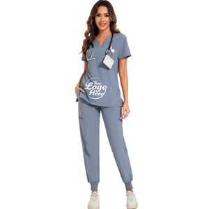 Medical Clothing Uniforms <b>Scrub</b> Sets in Regular and Petite Stretchy <b>Scrubs</b> for Women Set of <b>Scrub</b> <b>Top</b> - Product Image 6