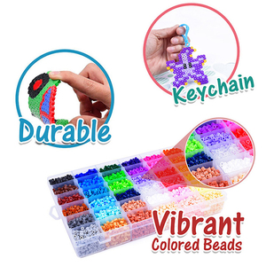 Un Hermoso Juego de Cuentas Fusibles en Varios Colores, Adecuado <span class=keywords><strong>para</strong></span> Manualidades Infantiles, Juego de Cuentas Fusibles - Product Image 4