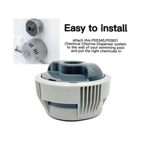 Séparateur en plastique écologique pour distributeur de chlore de piscine, compatible avec les modèles Lay-Z-Spa P05345 et P03821