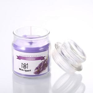 Bougies parfumées Vanille Whisky Wild Bluebell Oud Pamplemousse Patchouli Bacon Tabac Aroma Therapy dans un pot à <span class=keywords><strong>confiture</strong></span> - Product Image 4