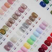 Vente flash LADAI - Ensemble de vernis à ongles en gel UV 120 couleurs, formule non toxique avec nuancier et présentoir pour salon de manucure