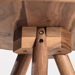 Bàn Cuối Trang Trí Trung Tâm Phòng Ngủ Phòng Khách Sôi Nổi Bàn Cà Phê Tròn Bằng Gỗ Nhỏ Hiện Đại - Product Image 3