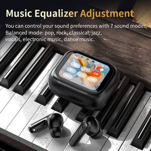 Écouteurs sans fil A9PRO Bluetooth 5.4 avec <span class=keywords><strong>ANC</strong></span>+ENC, contrôle tactile intégré, réduction active du bruit, Audifonos BT - Product Image 3