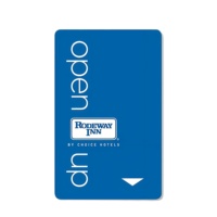 Carte-clé d'hôtel personnalisée en PVC RFID pour système de verrouillage de chambre d'hôtel