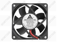 Gdstime GDA7025 70x70x25mm Roulement d'huile DC 5V 12V 24V Brushless Axial Air Flow Cooling Fan