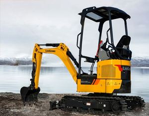 Miniexcavadora de cadenas 9017FZTS nueva de alta eficiencia de 1.7 toneladas con motor para proyectos de construcción urbana y paisajismo - Product Image 6