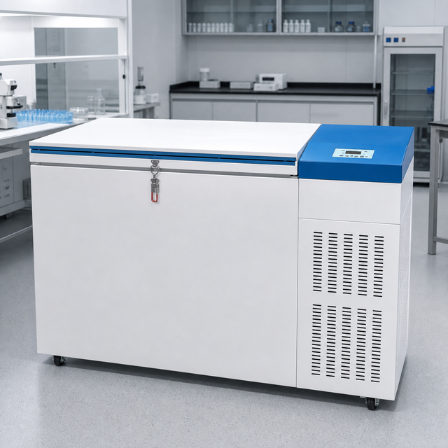 232L Ultra-low Temperature Freezer Foam Insulation Digital Temperature Controller for Molecular Biology Laboratory Storage