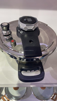 Cuisinière à pression de haute qualité en acier inoxydable, grande capacité, avec minuterie, alarme, compatible avec les cuisinières à induction, 9L, 7L, 5L, 4L