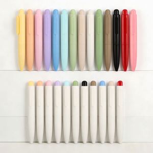 Promotional Plastic Ballpoint <b>Pens</b> Wholesale <b>Multi</b>-<b>color</b> Kawaii Ballpoint <b>Pens</b> with Custom logo for Corporate Event Gifts - Product Image 6