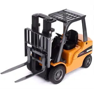 High quality full metal forklift model engineering car alloy toy gift customization Boy gift enterprise logo customization