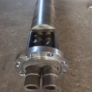 2023 Venda quente Granulador De Plástico Paralelo Twin Co rotativo Twin Screw Barrel Extrusora máquina