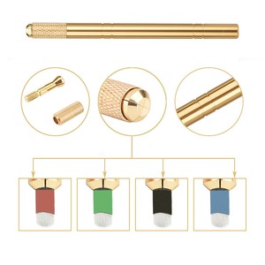 Stylo de tatouage <span class=keywords><strong>à</strong></span> Microblading pour les sourcils, outil manuel pour maquillage permanent, 1 pièce - Product Image 6