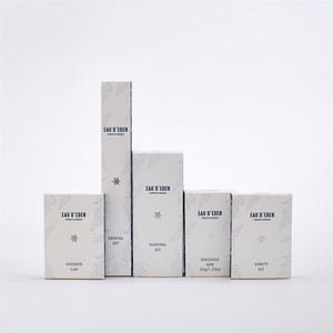 Bộ dụng cụ vệ sinh cá nhân di động cho du lịch bao gồm các tiện nghi của khách sạn và bộ dụng cụ cạo râu dùng một lần kem đánh răng và mũ tắm - Product Image 6