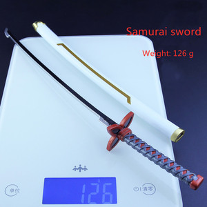 <span class=keywords><strong>Kimetsu</strong></span> <span class=keywords><strong>No</strong></span> <span class=keywords><strong>Yaiba</strong></span> sword portachiavi in metallo Demon Slayer Toy Anime surround Sword modello in lega - Product Image 2
