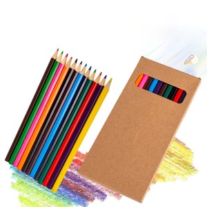 Paquete al por mayor de lápices de colores en caja de madera, con múltiples opciones de colores y cajas de conteo, ideal para reabastecimiento en papelerías. - Product Image 3