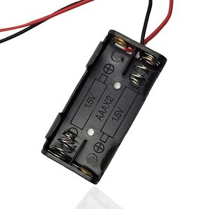 المنتجات الأكثر مبيعًا <span class=keywords><strong>UM</strong></span> 4 Aaa R03 حامل بطارية جافة مع حامل بطارية خيوط 2 خلية Aaa - Product Image 4