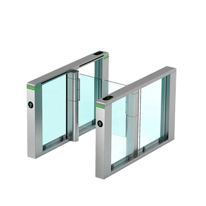 Tourniquet automatique à grande vitesse de barrière d'aileron d'entrée de carte de balayage de système de sécurité de porte d'oscillation - Product Image 1