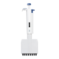 Pipette à 8 canaux, Volume réglable, multicanal, mécanique, automatique