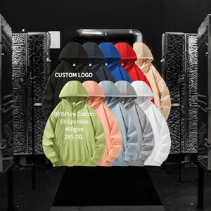 Sudadera con Capucha al por Mayor para Hombre, Sudadera Unisex, Sudadera Informal de Color Sólido, Sudadera Personalizada Transpirable 100% Algodón para Hombre - Product Image 3
