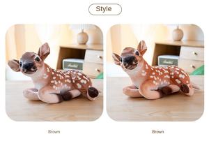 Детская милая плюшевая игрушка-подушка в виде медведя с вышивкой, наполненная ПП-хлопком, для снятия стресса, для принцесс - Product Image 2